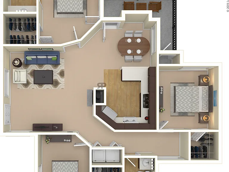 Elements of Belle Rive Apartments — Photo 48