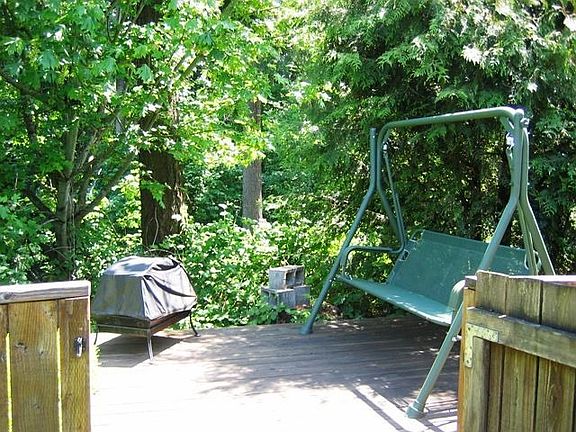 greenbelt behind home