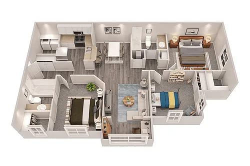 Floor plan Devin - Renovated