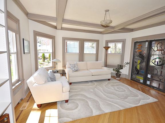 Coffered Ceiling - Family Rm