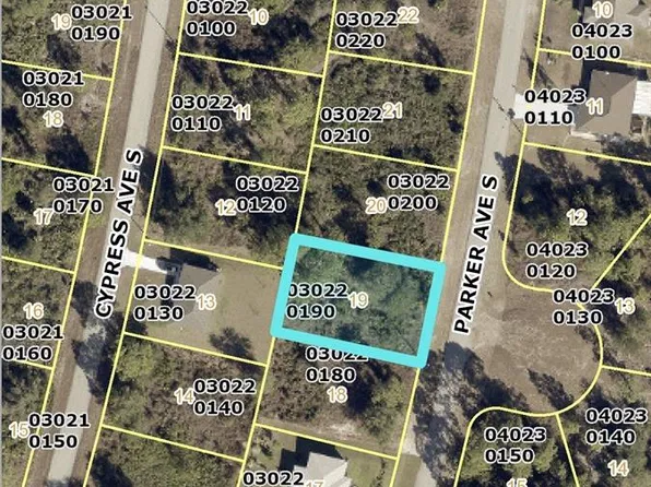 528 PARKER AVENUE S LOT 19, LEHIGH ACRES, FL 33974