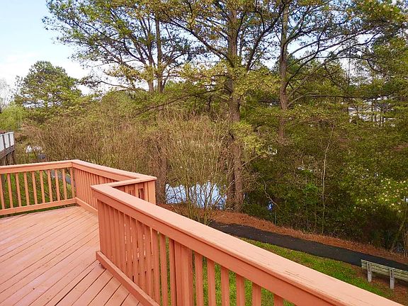 View towards the lake