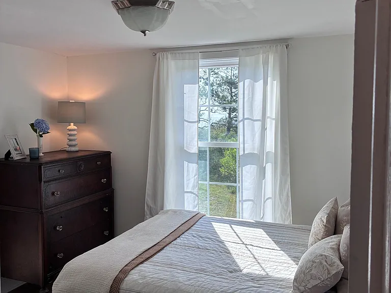 Bedroom #1 has ensuite half bath and a large closet