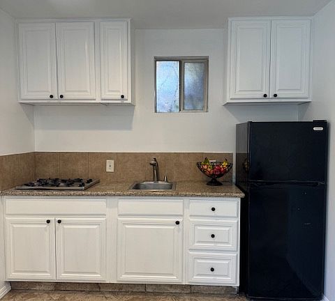 Newly painted kitchen