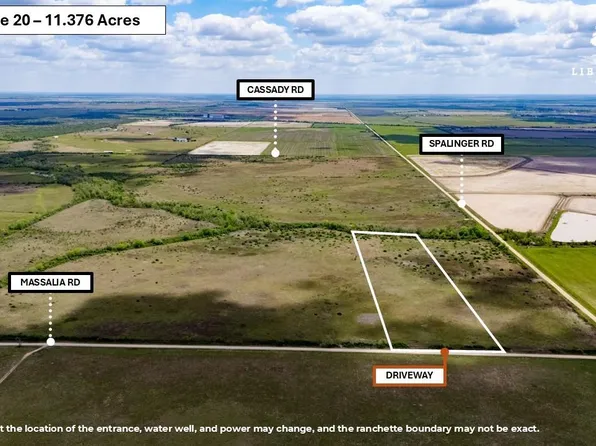 20 Cassady Rd Lot 20, Eagle Lake, TX 77434