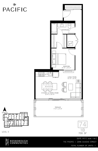 Floor plan 613