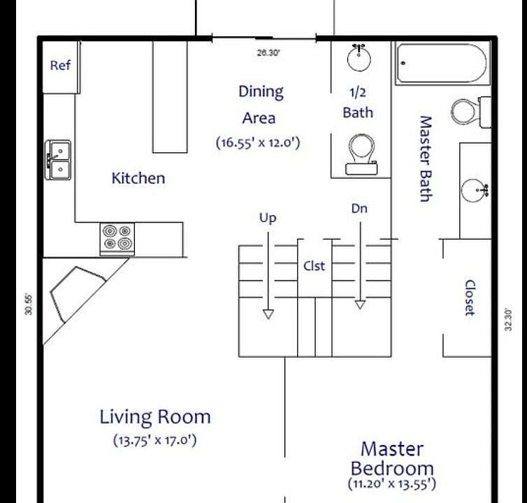 First floor plan