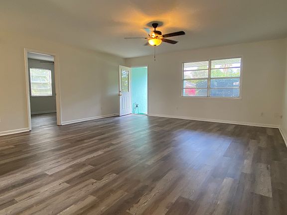 living room view from kitchen