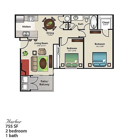 Floor plan B1