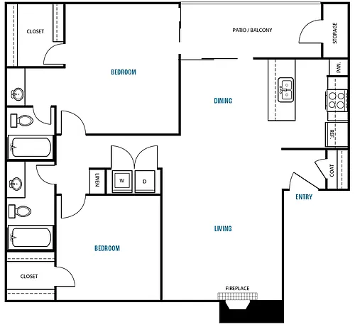 Floor plan B2