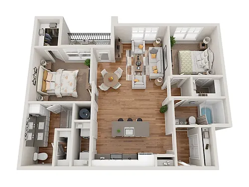 Floor plan Pacific