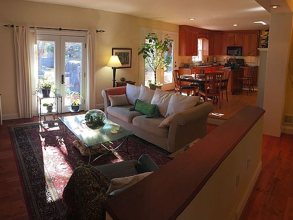 Family room and kitchen 