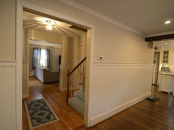 Stairs and wainscoting
