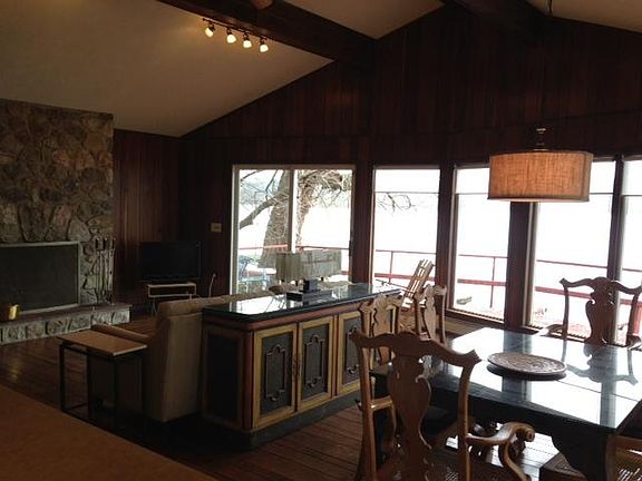Dining to living room view, hardwood flooring
