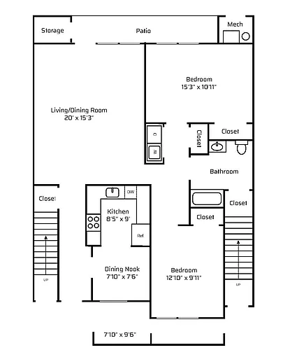 Floor plan The Beechwood