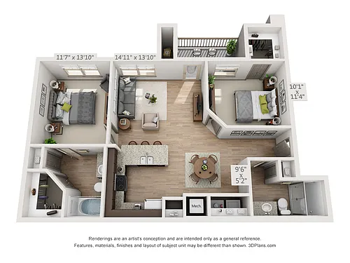 Floor plan DeSoto