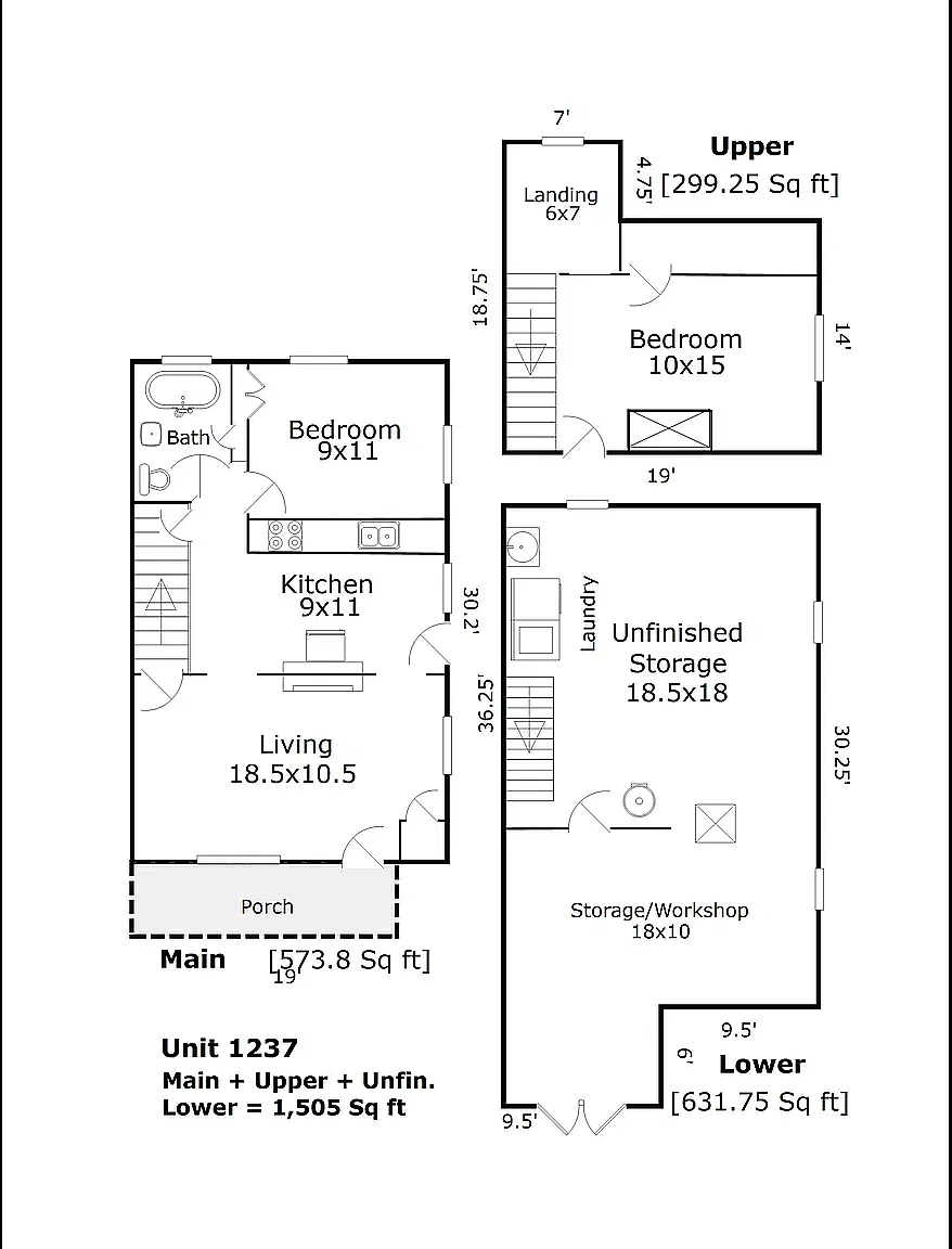 2 bed, 1505 sqft, $2,395 — Photo 4