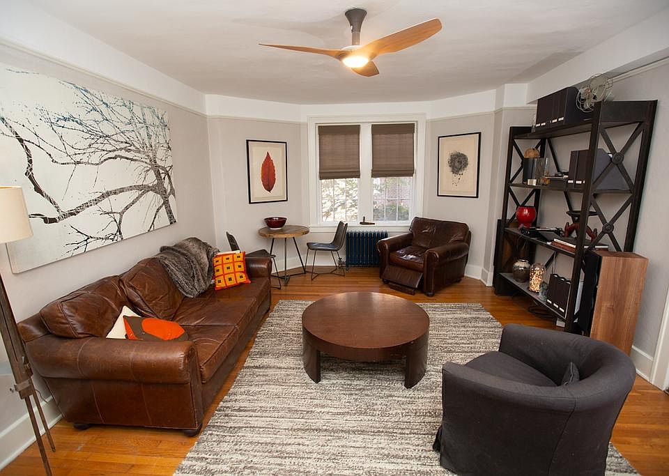Living Room- View of courtyard below