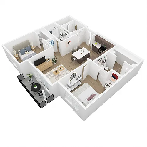 Floor plan Whitehall