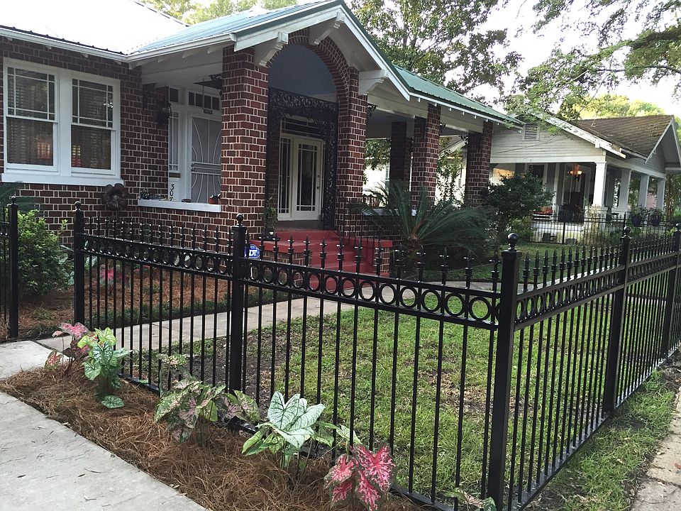 new wrought iron fence