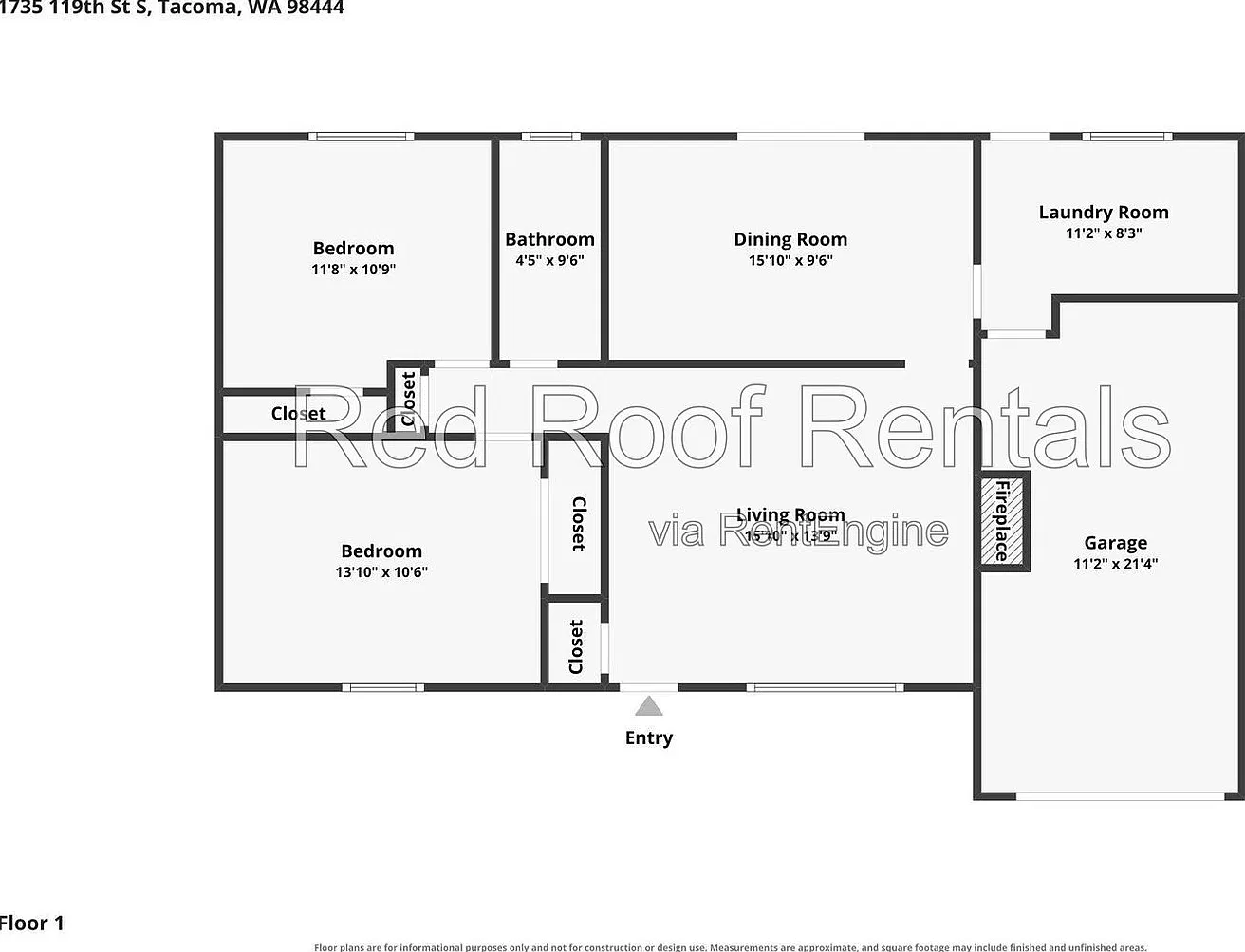 2 bed, 1.0 bath, 925 sqft, $1,695 — Photo 3