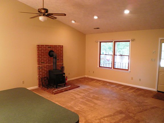 Livingroom, wood stove