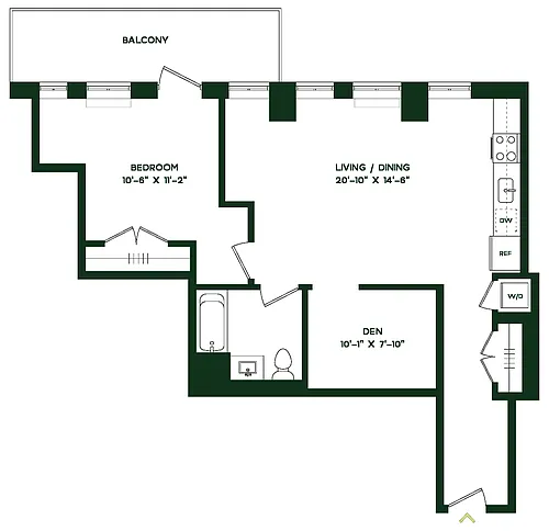 Floor plan A17W