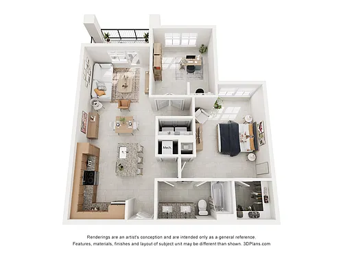 Floor plan Delray