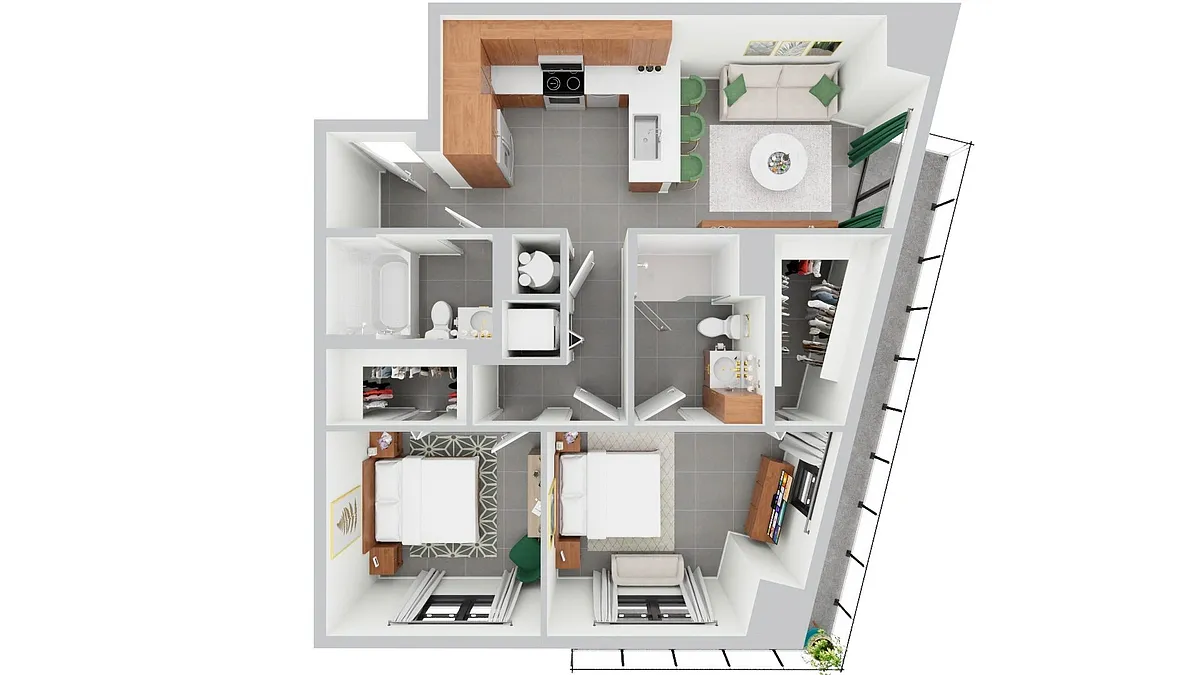 Floor plan B1