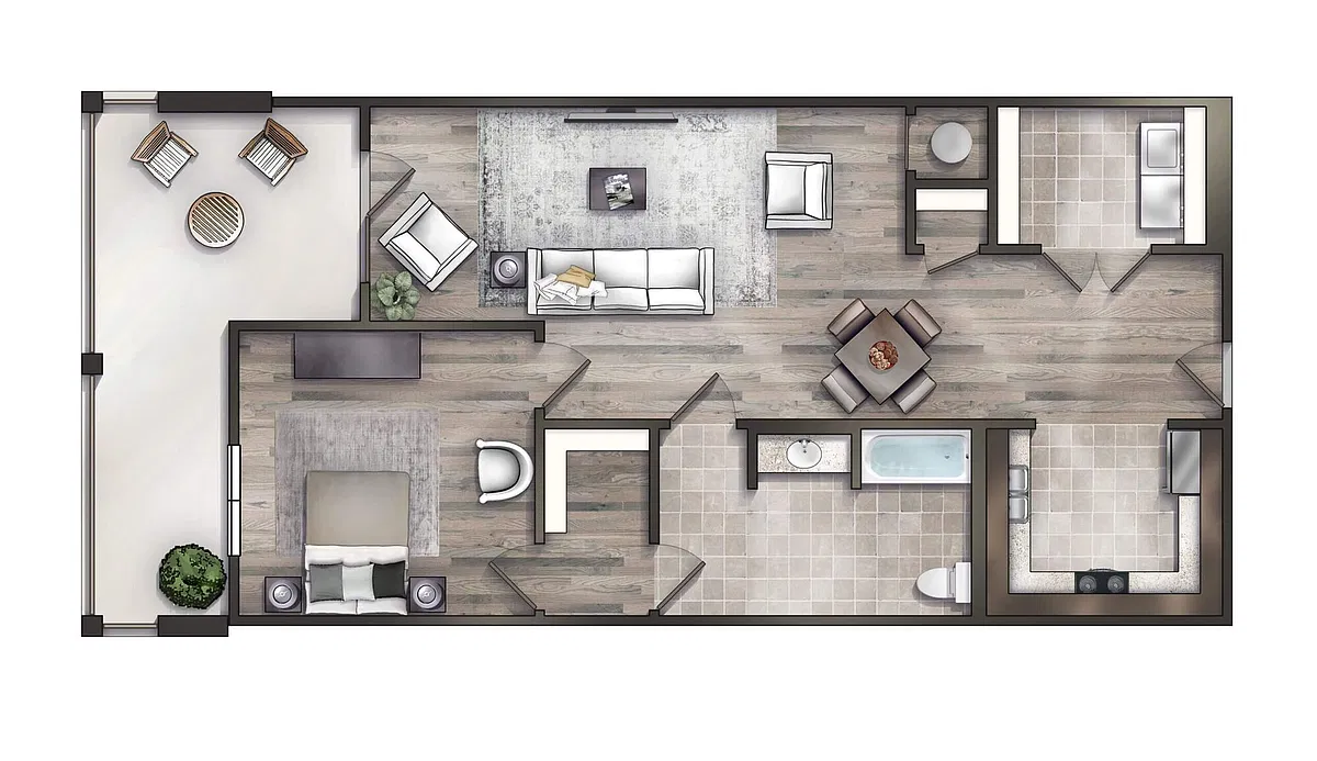 Floor plan The Ashley