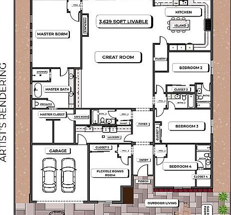 2nd image of 3229 E Roma Ave