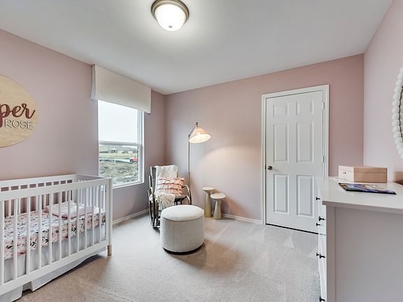 Model representation -Spacious secondary bedroom