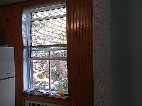 Bright window in the eat-in kitchen