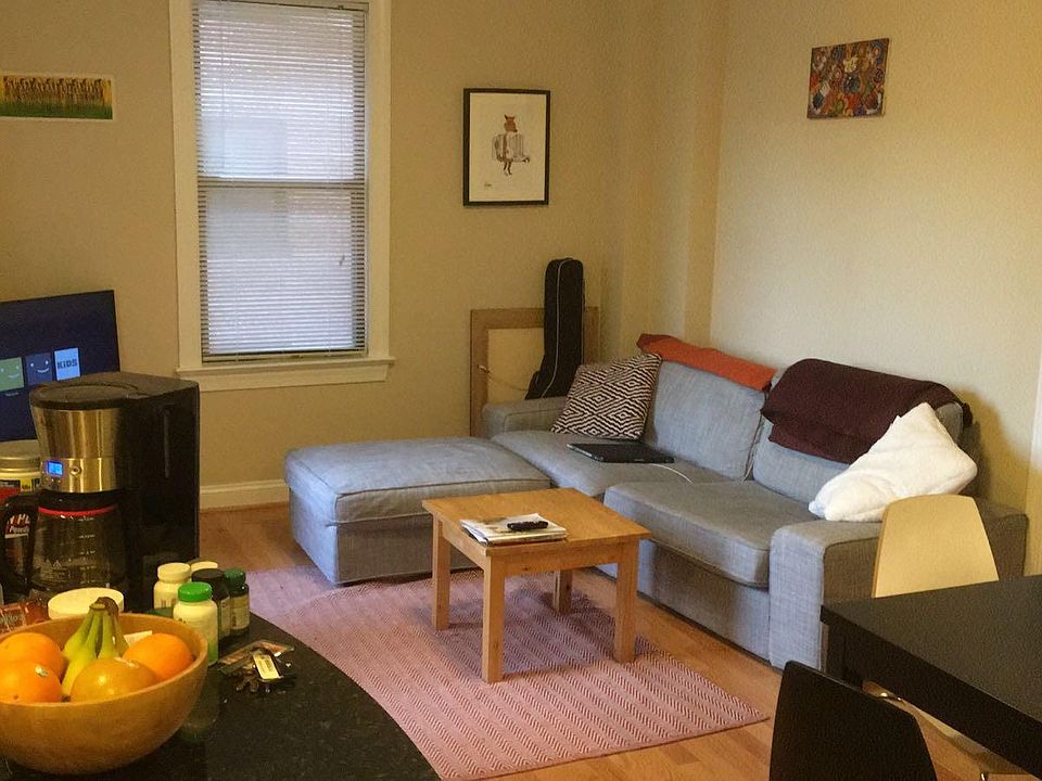 Open living/dining area and kitchen
