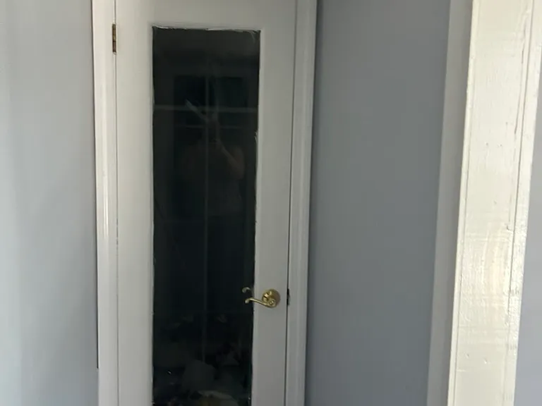 Large storage closet.