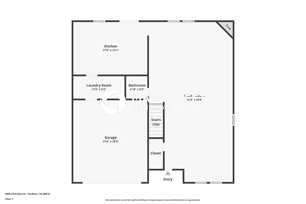 Floor Plan - 9996 Chariden Dr