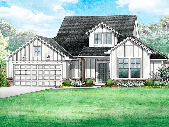 Jacobson Farmhouse - Elevation B