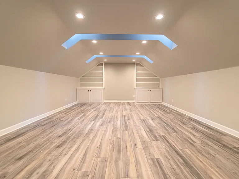 Room above garage.