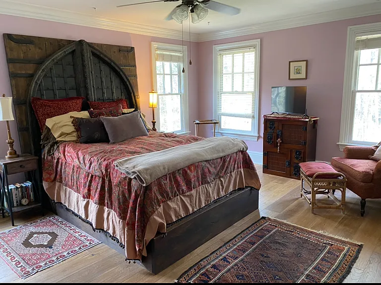 purple bedroom suite