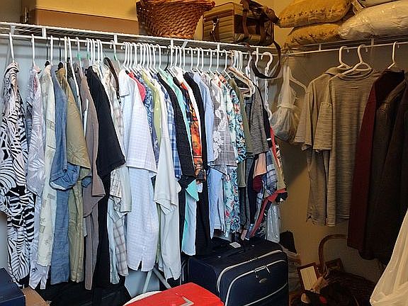 Huge walk in closets 