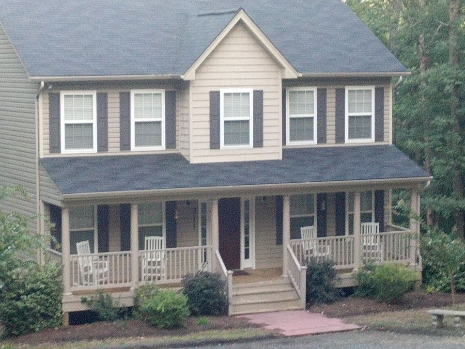 View from top of driveway