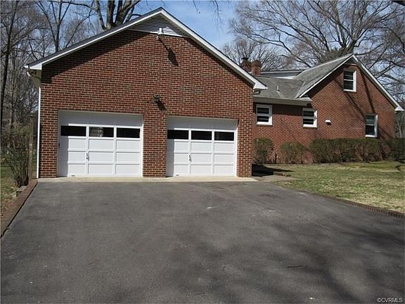 Double width driveway to attached 2 car garage