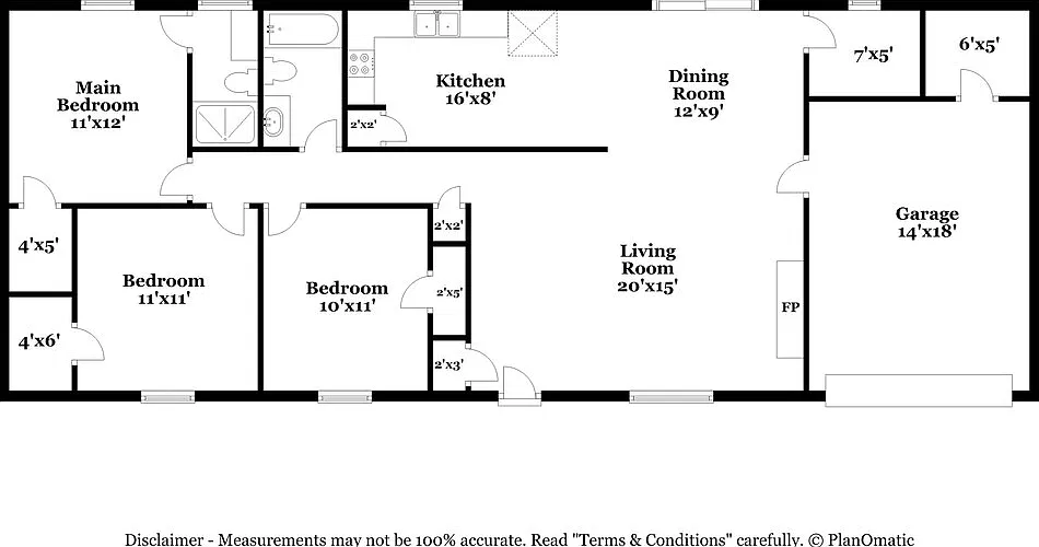 3 bed, 2.0 bath, 1244 sqft, $1,605 — Photo 2