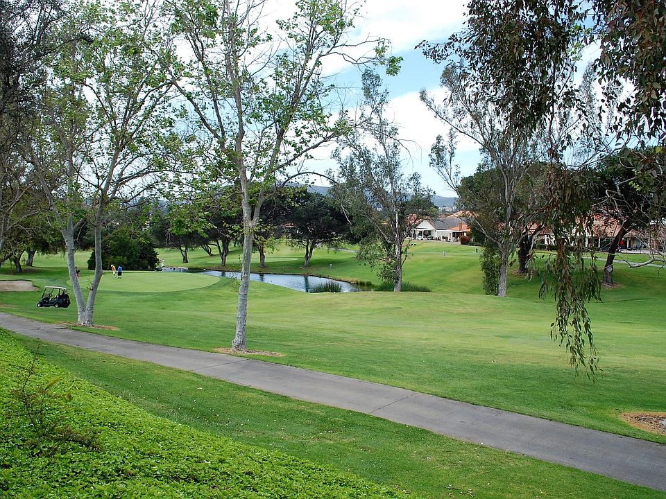Back yard open to golf course