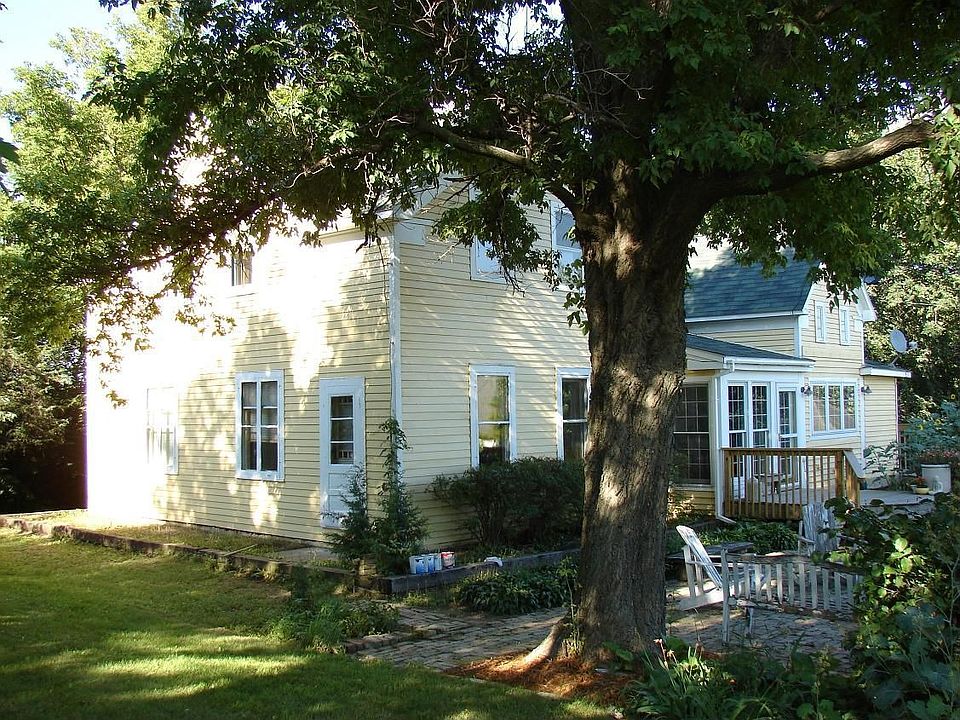 West side of house