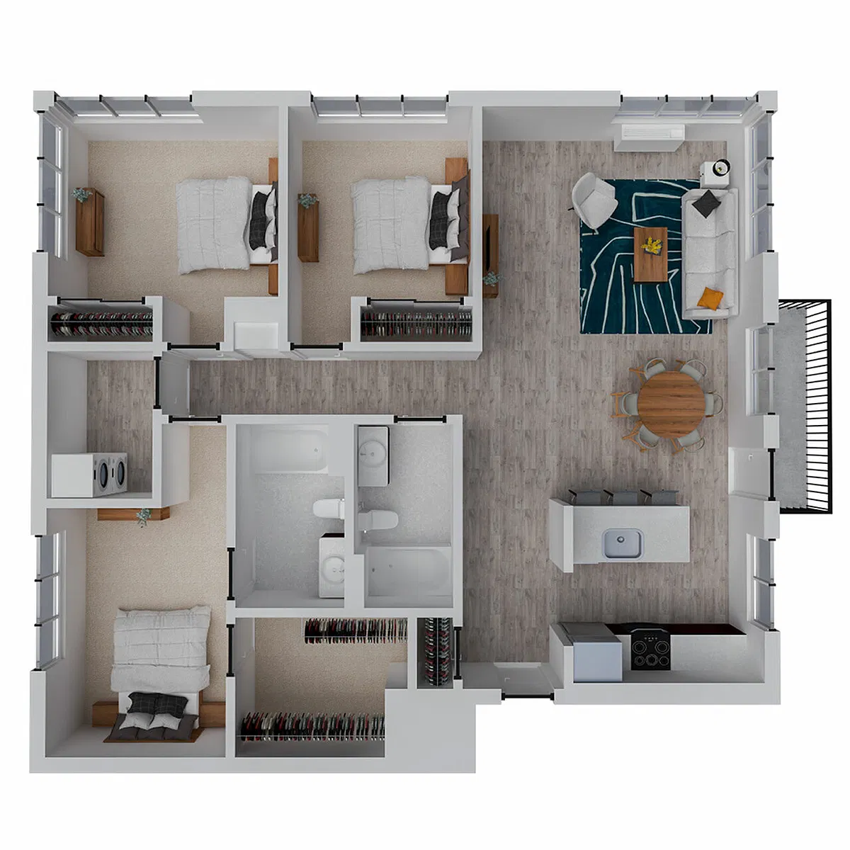 Floor plan C2