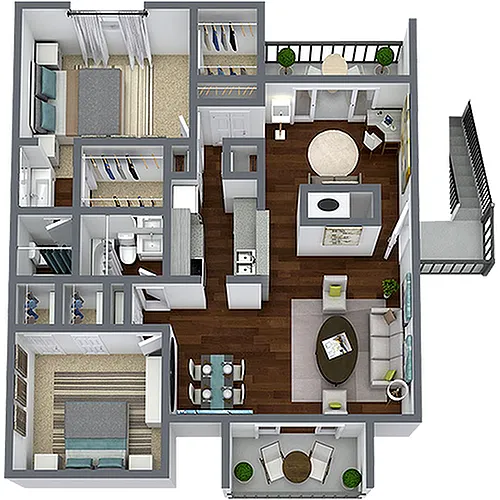Floor plan B6