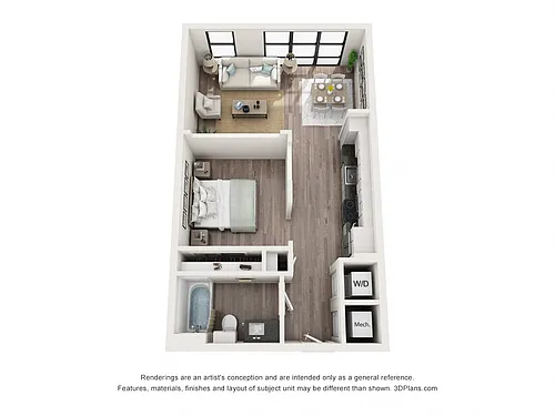 Floor plan S1A