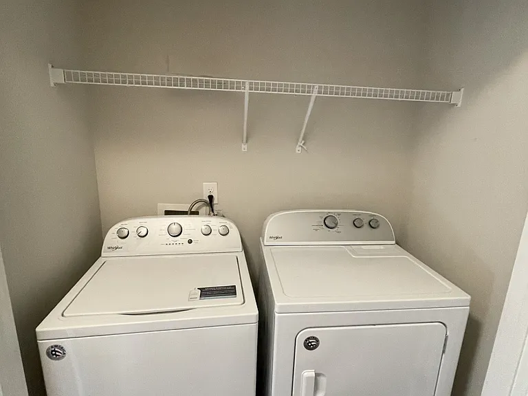 Washer and Dryer in unit
