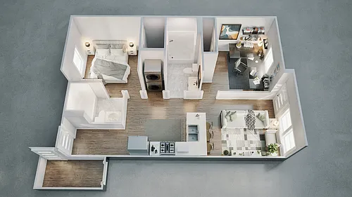 Floor plan 2 bd